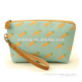 2014 Fashion full print gilrs cosmetic bag,make up bag for promotion with handles